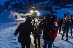 Es gab eine Menge Fragen zu beantworten. (Bild: Roger Grütter, Engelberg, 9.Februar 2019)