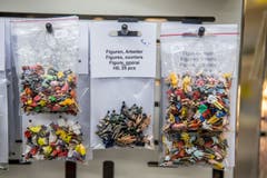 Gebeutelte Menschen werden feil geboten. (Bild: Nadia Schärli, Emmenbrücke 8. Februar 2019)
