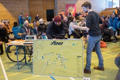 Die Organisatoren wurden vom Andrang völlig überrascht. (Bild: Boris Bürgisser, Stoos, 9. Februar 2019)