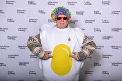 Wer hed de beschti Grend 2019: Impressionen vom Shooting vom Schmutzigen Donnerstag im Hotel Schweizerhof. (Bild: Dominik Wunderli, Luzern, 28. Februar 2019)