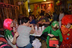 Die Fasnacht Müselbach – hier die Kinderfasnacht am Donnerstagnachmittag – stand unter dem Motto «Tierisch guet». (Bild: Beat Lanzendorfer, 28. Februar 2019)
