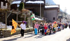 Impression vom Umzug am Schmutzigen Donnerstag in Gurtnellen, eingereicht von unserem Leser Philippe Steiger.