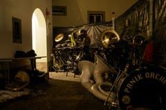 Städtli-Monster in Lichtensteig. (Bild: Sascha Erni, 28. Februar 2019)