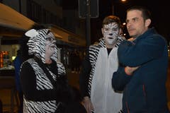 Was ist eine Fasnacht ohne Kostüm? Etliche schlüpften in ein Kostüm, bemalten das Gesicht oder setzten einfach einen Hut auf.