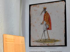 Die Ausstellung im Strauhof legt dar, wie Traum und Phantasie Kellers poetische Inspiration beflügelten. (KEYSTONE/Walter Bieri) (Bild: KEYSTONE/WALTER BIERI)