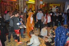 Die Fasnacht Müselbach – hier die Kinderfasnacht am Donnerstagnachmittag – stand unter dem Motto «Tierisch guet». (Bild: Beat Lanzendorfer, 28. Februar 2019)