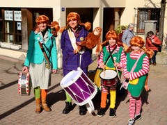 Pippi Langstrumpf, gesichtet am Schmutzigen Donnerstag von unserem Leser Philippe Steiger am Umzug in Gurtnellen.