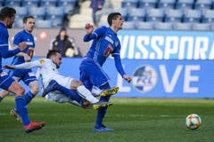 Lazar Cirkovic (Note 4.5): Der zweikampfstarke Abwehrhüne hat die Defensive im Griff. Spielt diesmal fehlerlos. (Bild: Martin Meienberger/freshfocus, Luzern, 10. März 2019)