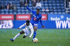 Tsiy William Ndenge (Note 5): Ist nach seiner Einwechslung ein Gewinn. Er ist ballsicher und hat ein gutes Auge. Bereitet Elekes Lattenschuss (79.) ideal vor. (Bild: Martin Meienberger/freshfocus, Luzern, 10. März 2019)