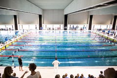 Übersicht der neuen Halle im Campus Sursee (Bild: Manuela Jans-Koch (Oberkirch, 9. März 2019))