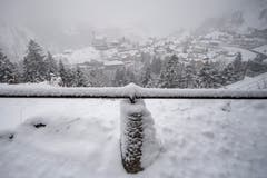 Viel Schnee gab es in Wassen. (Bild: Keystone/Urs Flüeler)