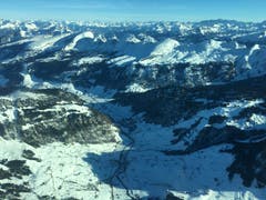 Winterstimmung im Toggenburg, Blick auf die Churfirsten. (Bild: Ursula Gebendinger)