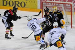 Dominic Lammer trifft zum 3:0. (Bild: Davide Agosta / Keystone, Lugano, 12. März 2019)
