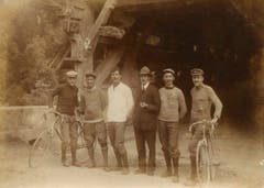 Der Club im Jahr 1919. Sie machten im Gründungsjahr Ausfahrten nach Zürich und um den Zugersee. (Bild: PD)