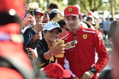 Charles Leclerc (MON, 21), Ferrari. 21 Starts, 0 Siege, 39 WM-Punkte. (Bild: James Ross/Epa (Melbourne, 14. März 2019))