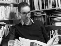 Leitet seit 2008 das Feuilleton der Westschweizer Zeitung «Le Courrier»: Samuel Schellenberg. (Bild BAK) (Bild: BAK)