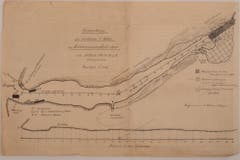 Grundriss Wildenmannlisloch. (Bild: Historisches und Völkerkundemuseum St.Gallen)
