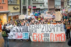 Klimastreik Demo in der St. Galler Innenstadt © Urs Bucher/TAGBLATT