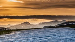 Wellen wie am Meer auf dem Rechberg, Herisau. (Bild: Luciano Pau)