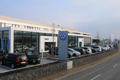 222 Meter lang, 68 Meter breit und 12 Meter hoch – so gross ist der Gebäudekomplex der neuen Amag Buchrain. (Bild: Amag)