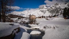 Kaiserwetter im Fex Tal, Engadin. (Bild: Stefan Kunz, Fex Tal, 19. März 2019)