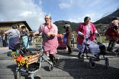 Umzug Schattdorf. (Bild: Urs Hanhart, 2. März 2019)