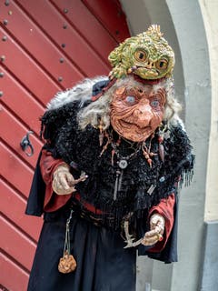 Eine kreative, alte Frau. (Bild: Theres Nussbaumer, Luzern, 2. März 2019)