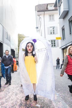 Impressionen von der Strassenfasnacht in der Stadt Luzern. (Bild: Roger Grütter, 2. März 2019)