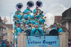Die Latärneguugger Schötz. (Bild: Pius Amrein, Dagmersellen, 2. März 2019)