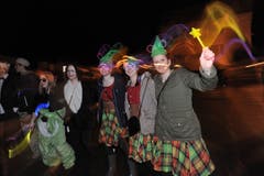Maskenball in Amsteg. (Bild: Urs Hanhart, 1. März 2019)
