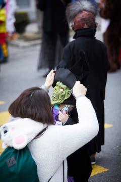Am Kinderumzug in Kriens. (Bild: Jakob Ineichen, 2. März 2019)