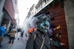 Impressionen von der Strassenfasnacht in der Stadt Luzern. (Bild: Roger Grütter, 2. März 2019)