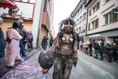 Impressionen von der Strassenfasnacht in der Stadt Luzern. (Bild: Roger Grütter, 2. März 2019)