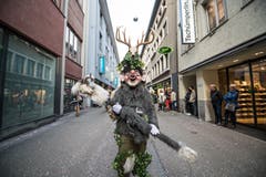 Impressionen von der Strassenfasnacht in der Stadt Luzern. (Bild: Roger Grütter, 2. März 2019)