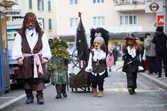 Am Kinderumzug in Kriens. (Bild: Jakob Ineichen, 2. März 2019)
