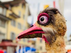 Strauss Engelbert an der Fasnacht in Sursee. (Bild: Cornelia Bühler, Sursee, 2. März 2019)