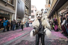 Impressionen von der Strassenfasnacht in der Stadt Luzern. (Bild: Roger Grütter, 2. März 2019)