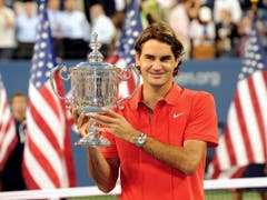 Federers erfolgreichstes Gastland: In den USA gewann er 22 seiner 100 Titel (Bild: KEYSTONE/EPA/JASON SZENES)