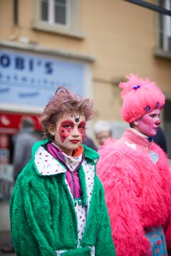 Am Kinder-Fasnachtsumzug in Kriens. (Bild: Jakob Ineichen, 2. März 2019)