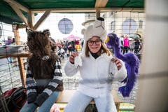 Impressionen von der Strassenfasnacht in der Stadt Luzern. (Bild: Roger Grütter, 2. März 2019)