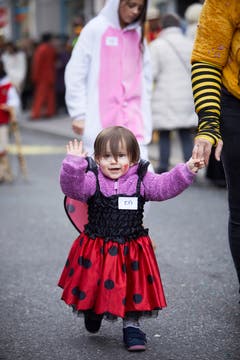Am Kinderumzug in Kriens. (Bild: Jakob Ineichen, 2. März 2019)