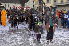 Impressionen vom Umzug in Zell. (Bild: Josef Bürli, Zell, 2. März 2019)