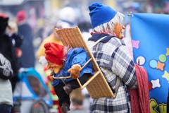 Am Kinderumzug in Kriens. (Bild: Jakob Ineichen, 2. März 2019)