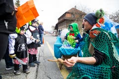 Impressionen vom Umzug in Schachen. (Bild: Manuela Jans-Koch, Schachen, 2. März 2019)