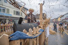 Die Hürnbachschnüüzer Dagmersellen. (Bild: Pius Amrein, Dagmersellen, 2. März 2019)