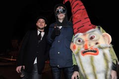 Maskenball in Amsteg. (Bild: Urs Hanhart, 1. März 2019)