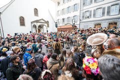 Impressionen von der Strassenfasnacht in der Stadt Luzern. (Bild: Roger Grütter, 2. März 2019)