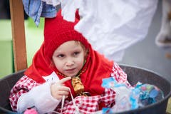 Am Kinderumzug in Kriens. (Bild: Jakob Ineichen, 2. März 2019)