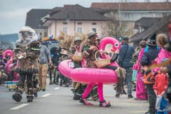 Die Chrüzberger Gnome. (Bild: Pius Amrein, Dagmersellen, 2. März 2019)