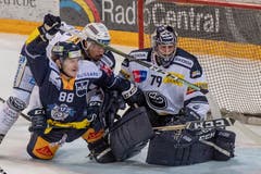 Impressionen vom Spiel EV Zug - HC Ambri-Piotta. (Bild: KEYSTONE/Urs Flüeler, 2. März 2019)